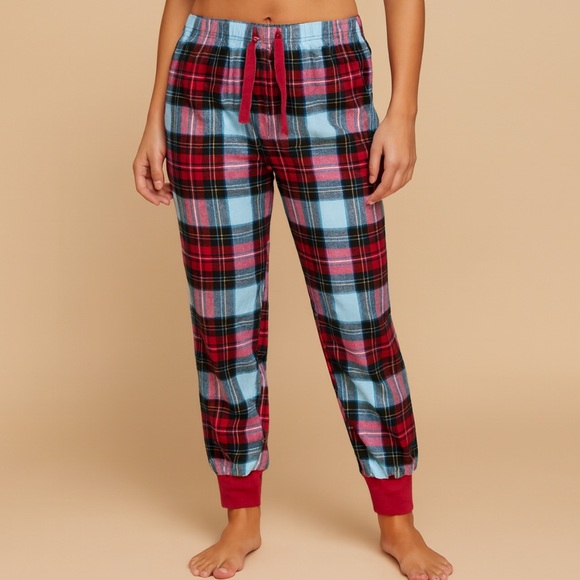 Old Navy Multicolor Plaid Pajama Pants Size Medium - Picture 1 of 7